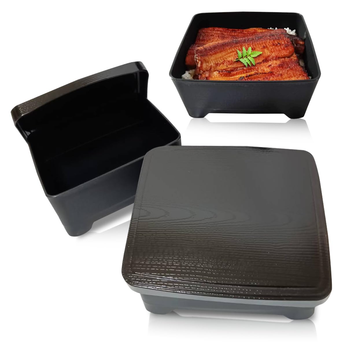 Amazon | 鰻重箱 重箱 うな重 食洗器対応 肉重 天重 ウナギ屋さん気分